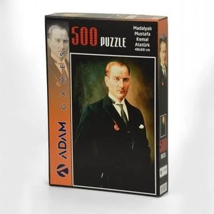 Adam Games Madalyalı Mustafa Kemal Atatürk 500 Parça Puzzle