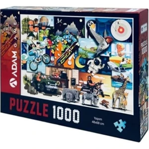 Adam Games Yaşam 1000 Parça Puzzle
