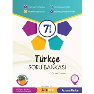 Eğitimpark 7.sınıf Türkçe Soru Bankası (32,00 Tl Iadesiz)