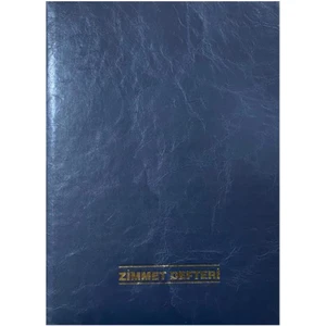 Zimmet Defteri 100 Yaprak Suni Deri Ciltli 21 x 28 cm