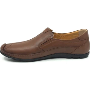 Luis Figo  Içi Dışı  Deri Erkek Yazlık Rahat Günlük Çarık Ayakkabı 39-48 41 Taba