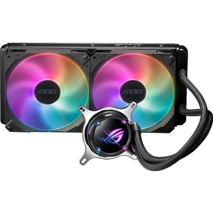 Rog Strıx Lc Iı 280 Argb Aura Sync Dual Rog 140MM Adreslenebilir Fan Sıvı Cpu Soğutucusu