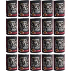 Pro Choice Sigir Etli Sekersiz Ezme Yetiskin Köpek Konservesi 400GR 20 Adet