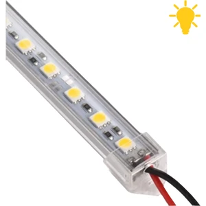 50 cm Opak Alüminyum Şerit LED Işık Aydınlatma 12 Volt Gün Işığı