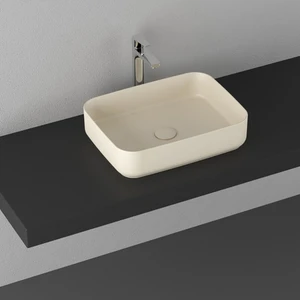 Infinity 50 cm Tezgahüstü Lavabo - Fildişi