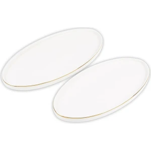 Mikasa Moor Gold Modern 2li Kayık Tabak 31X16CM 36X18CM