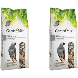 Garden Mix Platin Parrots Papağan Yemi 800G 2 Adet