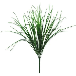 Yapay Çiçek Saz Yeşil Bitki Yapay Çiçek Dekor Çiçeği 40CM Uzun Ot