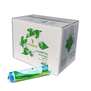 Evsel Battal Boy Çöp Torbası 75 x 90 cm 50 Rulo 500 Adet Çöp Poşeti