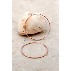 Sümer Telkari Rose Gümüş 4 cm Halka Küpe