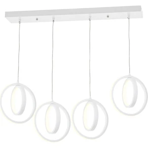 Eray Aydınlatma 1909-4 Beyaz 4 Lü Sıralı LED Avize