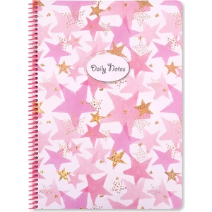 Keskin Color A4 Princess Yıldız Çizgili Defter