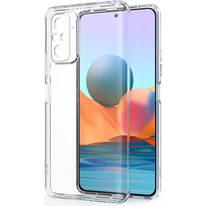 Xiaomi Redmi Note 10 Pro Fora Serisi Soft Silikon Kılıf Şeffaf