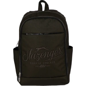 Me Çantam Slazenger Üç Bölmeli Yeşil Sırt Çantası - Nakışlı Logo - Tablet Bölmeli