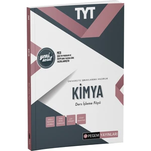 Pegem Akademi Yayıncılık TYT Kimya Ders İşleme Föyü