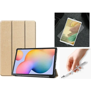 Nezih Case Samsung Galaxy Tab A7 Lite T225 Uyumlu Smart Tablet Kılıfı + Ekran Koruyucu + Disk Uçlu Dokunmatik Kalem