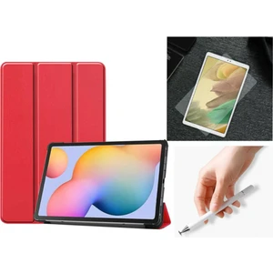 Nezih Case Samsung Galaxy Tab A7 Lite T225 Uyumlu Smart Tablet Kılıfı + Ekran Koruyucu + Disk Uçlu Dokunmatik Kalem