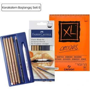 Karakalem Başlangıç Seti 6