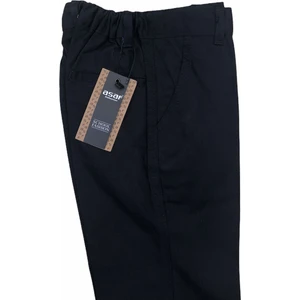 Okul Pantalonu Ilk Okul Orta Okul Kanvas Keten Lacivert Yarım Lastik