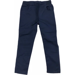 Okul Pantalonu Tam Lastik Şerz Kumaş Ilk Okul Lacivert