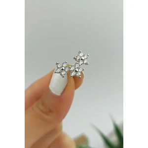 ÇLK Accessories 316 L Cerrahi Çelik Üç Çiçek Piercing TRPIERCING0106 PIERX200X