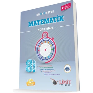 Limit Yayınları 8. Sınıf Kronometre Matematik Soru Bankası