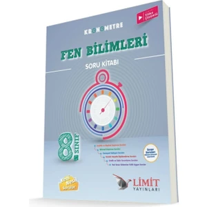 Limit Yayınları 8. Sınıf Kronometre Fen Bilimleri Soru Bankası
