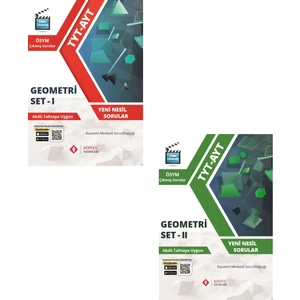 Sonuç Yayınları  TYT  AYT Geometri Modüler Set 1 - 2 Seti Yeni 2021