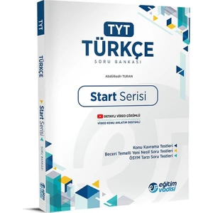 Eğitim Vadisi Yayınları TYT Türkçe Start Serisi Soru Bankası Yeni 2022