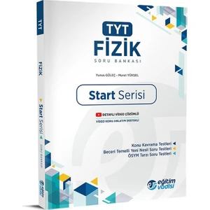 Eğitim Vadisi Yayınları TYT Fizik Start Serisi Soru Bankası Yeni 2022