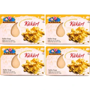 Doğal Kükürt Sabunu ( 4 x 150 Gram )