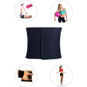Spor Byfit Geniş Neopren Termal Bel Korsesi + Denge Topu + Pilates Bandı + Atlama Ipi - 4'lü Set