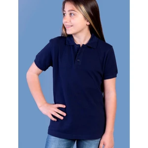 Düz Renk Polo Yaka Kısa Kol Okul