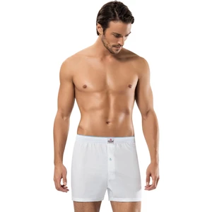 1 Adet 1400 Penye Boxer Külot Beyaz Abani Classic