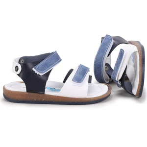 Kiko Kids Kiko Şb 27432893-00 Orto Pedik Erkek Çocuk Sandalet Terlik Lacivert - Kot