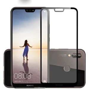 Huawei P20 Lite Temperli Cam Full Ekran Koruyucu