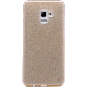 Samsung Galaxy A8 2018 Kılıf Simli Parlak Shining Kapak