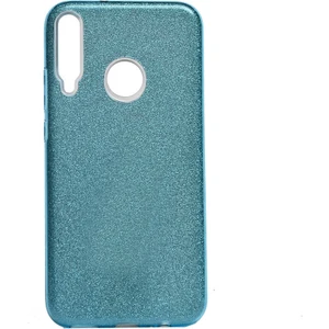 Huawei P40 Lite E Kılıf Simli Parlak Shining Kapak