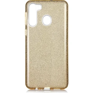 Samsung Galaxy A21 Kılıf Simli Parlak Shining Kapak