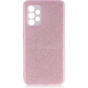 Samsung Galaxy A52 Kılıf Simli Parlak Shining Kapak