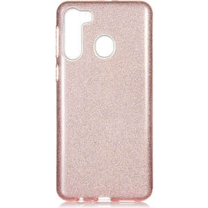 Samsung Galaxy A21 Kılıf Simli Parlak Shining Kapak