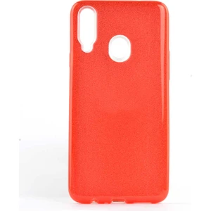 Samsung Galaxy A20S Kılıf Simli Parlak Shining Kapak