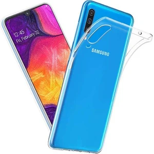 Samsung Galaxy A70 Kılıf Şeffaf Silikon Hibrit Case