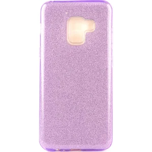 Samsung Galaxy A8 2018 Kılıf Simli Parlak Shining Kapak