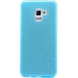 Samsung Galaxy A8 2018 Kılıf Simli Parlak Shining Kapak