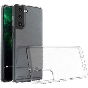 Samsung Galaxy S21 FE Kılıf Şeffaf Silikon Hibrit Case