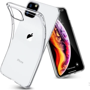 Apple iPhone 11 Pro Max Kılıf Şeffaf Silikon Hibrit Case