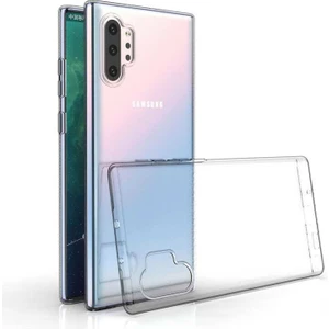 Samsung Galaxy Note 10 Plus Kılıf Şeffaf Silikon Hibrit Case