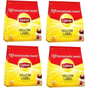 Yellow Label Demlik Poşet Çay 150’LI x 4'lü