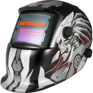 Profesyonel Güneş Enerjisi İle Otomatik Kararan Kaynak Maskesi - Gümüş (Yurt Dışından)